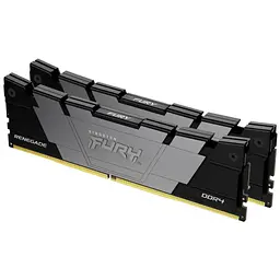 Модуль пам'яті для комп'ютера DDR4 32GB (2x16GB) 3600 MHz Fury Renegade Black Kingston Fury (ex.HyperX) (KF436C16RB12K2/32) - мініатюра 2