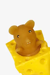 Іграшка Антистрес сир 2441 Коричневий shop (2000991045927) - мініатюра 2