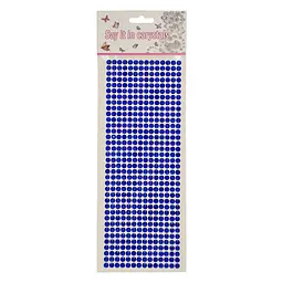 Наклейки декоративні XY-004(Blue) на планшеті 504 шт