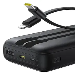 Павербанк Baseus Lipow 22.5W чорний 20000 mAh - мініатюра 3