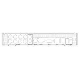 MHD-відеореєстратор 8-канальний 8Mp TVT TD-2108NS-HC-H (77-00418) - мініатюра 3