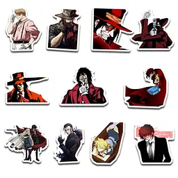 Стікерпак GeekLand Hellsing 45 штук (SP HL 01) - мініатюра 2