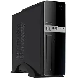 Корпус GameMax ST-607 чорний, 300 Вт, Micro ATX / Mini ITX, 2xUSB 2.0, 1x80 мм