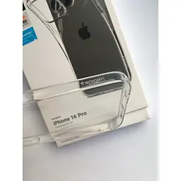 Оригінальний прозорий силіконовий чохол Spigen Liquid Crystal Flex для iPhone 14 Pro Crystal ACS04663 - мініатюра 6