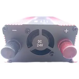 Інвертор напруги Solar Smart King Power Inverter 018 модифікована синусоїда Red 1 розетка 2 USB екран з 24V на 220V 2000W (11064) - мініатюра 3