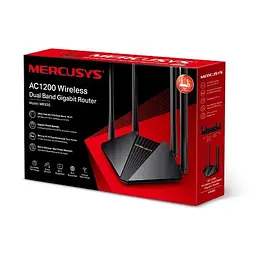 Точка доступу з функцією маршрутизації, мережеве обладнання 1200MBPS 4PORT MR30G MERCUSYS - мініатюра 3