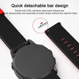 Ремінець Ribby для Smart Watch 20mm Red - мініатюра 3