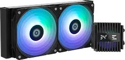Водяне оxолодження Zalman Alpha 2 A24 ARGB Black (ALPHA2A24BLACK)