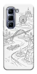 TPU чохол Demsky Dnipro spirit для Infinix Hot 50 Pro
