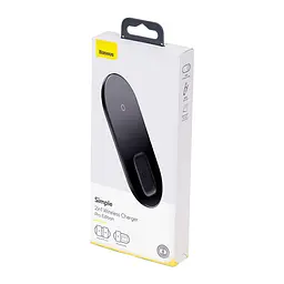 Зарядне бездротове подвійне BASEUS Simple 2in1 Wireless Charger Pro Edition For Phones + Pod (WXJK-C01) - мініатюра 8