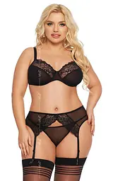 Сексуальний комплект Softline Marella 3XL (чорний)
