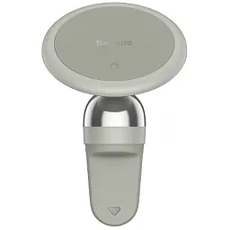 Універсальний автотримач Baseus Magnetic (на решітку) creamy-white (SUCC000102)