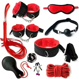 Повний набір для BDSM 10 ключових предметів K0041-2