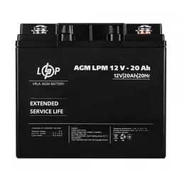 Акумулятор LogicPower AGM LPM 12V - 20 Ah під болт М5