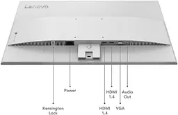 Монітор 27" Lenovo L27-4C FHD IPS / 144 Гц / sRGB 99% / AMD FreeSync / Speakers 3Wx2 - мініатюра 4