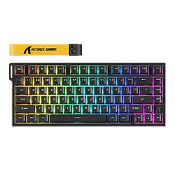 Клавіатура Attack Shark R82 HE RGB Black (AS-R82-HEMS-BK) - мініатюра 2