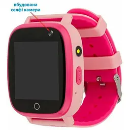 Смарт-годинник для дітей AmiGo GO001 iP67 рожевий - мініатюра 2