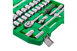 Набір ручних інструментів Intertool ET-6038SP 1/2" зелений у наборі 38 предметів - мініатюра 5