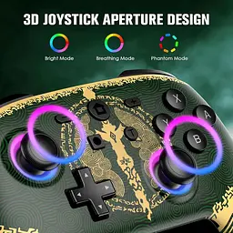 Джойстик Switch Pro Controller сумісний з Nintendo Switch/Switch Lite/Switch OLED, 7 кольорів - мініатюра 5