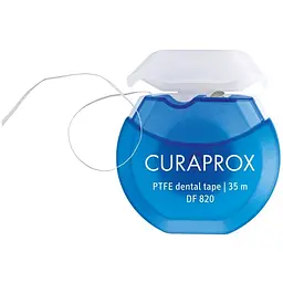 Зубна нитка Curaprox тефлонова з хлоргексидином 35 м - мініатюра 2