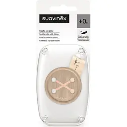 Кліпса для пустушок Suavinex Wild & Free, рожева (309131) - мініатюра 2