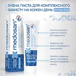 Зубна паста Medosan All-Day Care для комплексного захисту на кожен день 75 мл - мініатюра 3