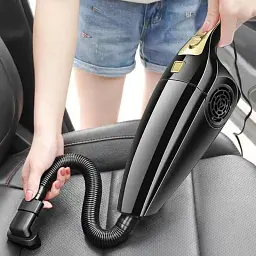 Автомобільний пилосос Hurricane Vacuum Cleaner 120 W з 4 насадками та подовжувачем Чорний (00424) - мініатюра 5