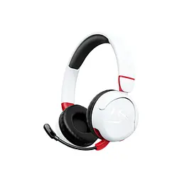 Гарнітура HyperX ігрова Cloud Mini mini-jack/BT 1.2 м білий-червоний (7G8F2AA)