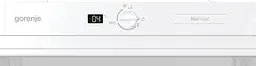 Вбудований холодильник Gorenje з морозильною камерою 177х55х54см 2 двері 180 (68) л А++ NF+ білий (NRKI4182A1) - мініатюра 5
