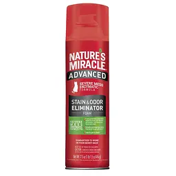 Спрей 8in1 Nature`s Miracle Advanced S&O Foam для кішок, з посиленою формулою від плям та запахів 518 мл (арт.680443/680142/6947 USA)