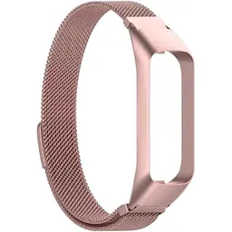 Ремінець-бампер DK Samsung Galaxy Fit2 (R220) Metal Milanese Loop Magnetic (pink rose)