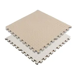 Напольное двустороннее покрытие CREAM и BEIGE 60х60 см*2 см (D) SW-00001846