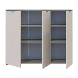 Комод Doros Рон 6 3 фасади Кашемір 120х38х100 (41516048) - мініатюра 5