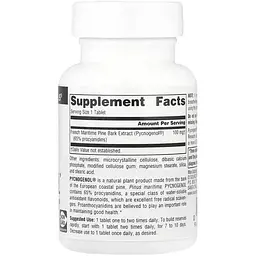 Екстракт соснової кори Source Naturals Pycnogenol 100 мг 60 таблеток - мініатюра 2