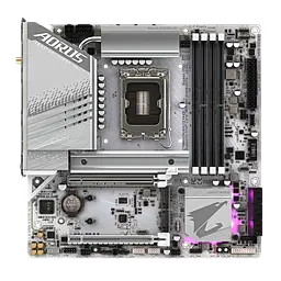 Материнська плата Gigabyte Z790M Aorus Elite AX Ice LGA 1700 (Z790M A ELITE AX ICE) Б/В - мініатюра 2