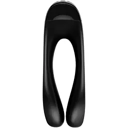 Вібратор на палец Satisfyer Candy Cane Чорний - мініатюра 4