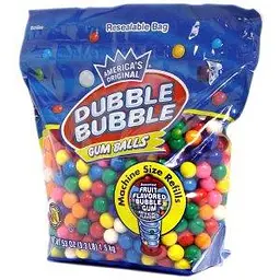 Велика упаковка жуйок Dubble Bubble 1.5kg