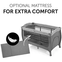 Дитячий манеж Hauck Sleep N Play Teddy Grey, сірий (60067-2) - мініатюра 7