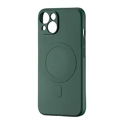 Чохол TPU with MagSafe Protected Camera iPhone 14 Dark Green