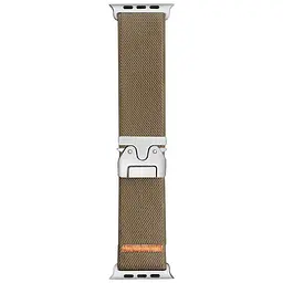 Ремінець Nylon New Design для Apple Watch 38/40/41/42mm(ser.10) Biege Brown