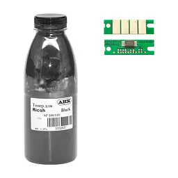 Тонер Ricoh Aficio SP111, 60г Black +chip AHK (3202555)
