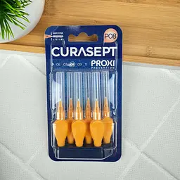 Міжзубний йоржик Curasept Proxi P08, ISO1 (0.8 мм, мандарин), 6 шт
