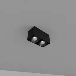 Точковий світильник Skarlat RSLC78005 2*10W BK 4000K