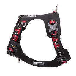 Шлея для собак Truelove TLH6282 з водонепроникної тканини Cordura, світловідбиваюча S, Чорний - мініатюра 2