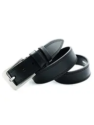 Шкіряний чоловічий ремінь Weatro 3,8х105-125 см acs0027330 - мініатюра 6