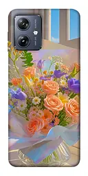 Чохол Demsky Яскравий букет для Motorola Moto G54