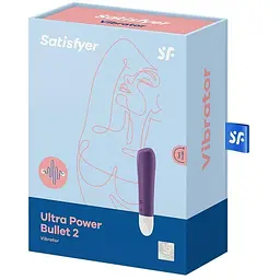Віброкулька перезаряджається Ultra Power Bullet 2 Violet - мініатюра 6