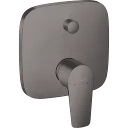Змішувач Hansgrohe Talis E прихованого монтажу для ванни/душу Brushed Black 71745340, Шліфований чорний хром