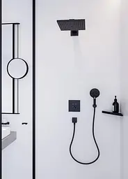 Склянка підвісна Hansgrohe AddStoris Brushed Bronze/скло 41749140 бронза - мініатюра 6