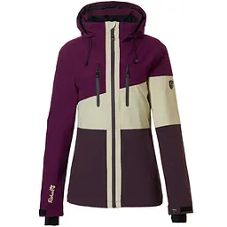 Куртка жіноча Rehall Ricky Womens 2023 S Білий-Фіолетовий